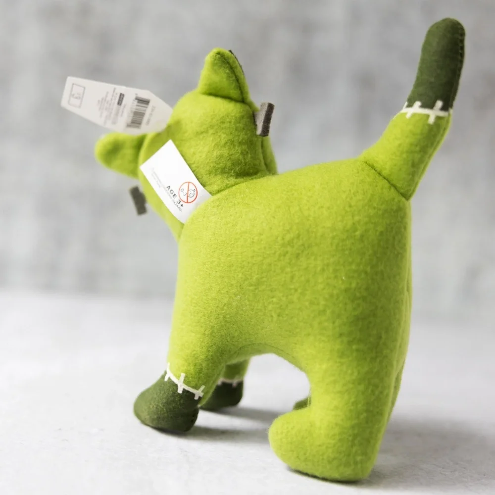 Target 2023 Halloween cat plush Frankenstein figural decor NWT new with tags